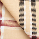 4.2 OZ COTTON POPLIN - ORANGE/RED/BLACK PLAID