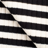 TTINTRIBCOEL-380-95-STRIPES-WASHED-BLACK fabric image 1