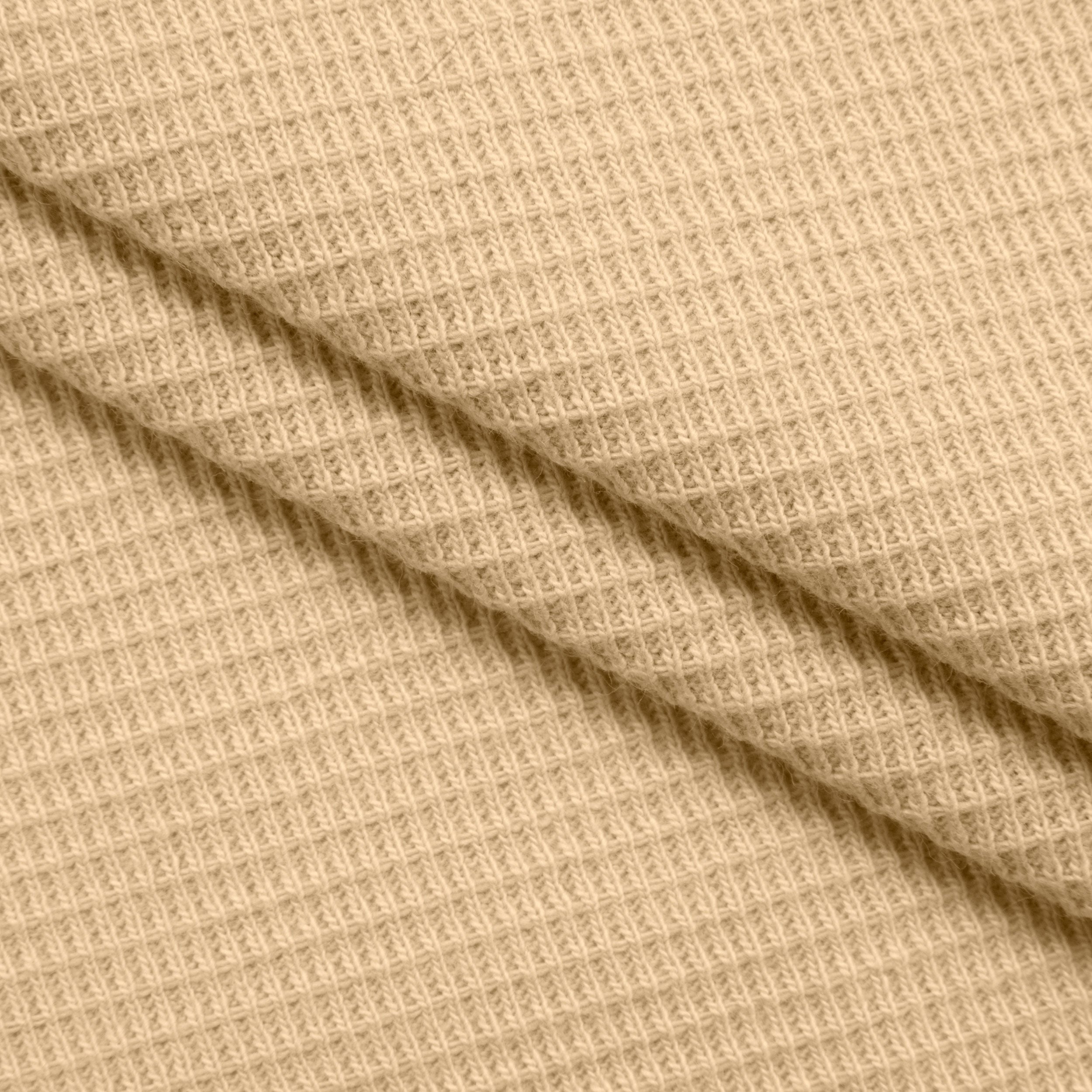 PTWFLCO-200-145-WAFFLE-BEIGE fabric image 2