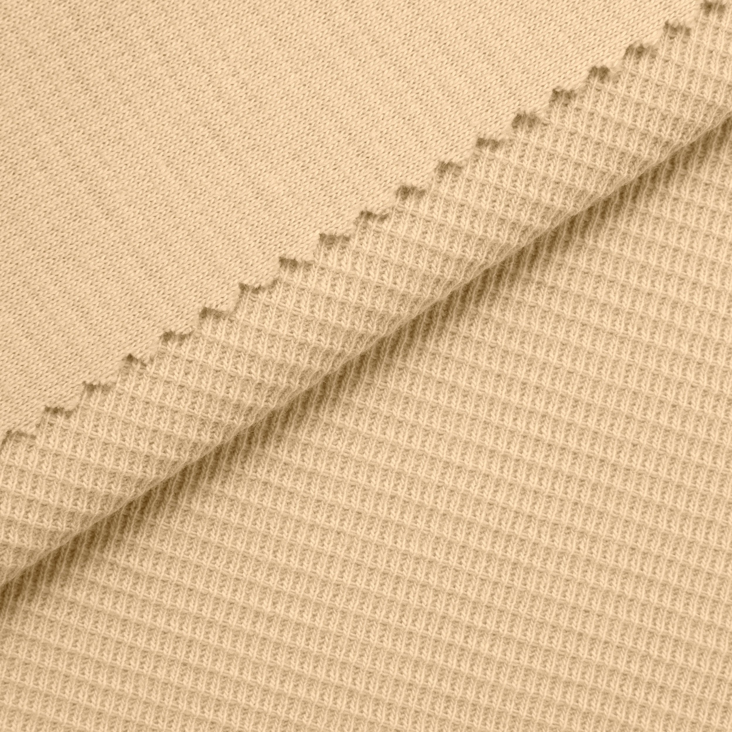 PTWFLCO-200-145-WAFFLE-BEIGE fabric image 3