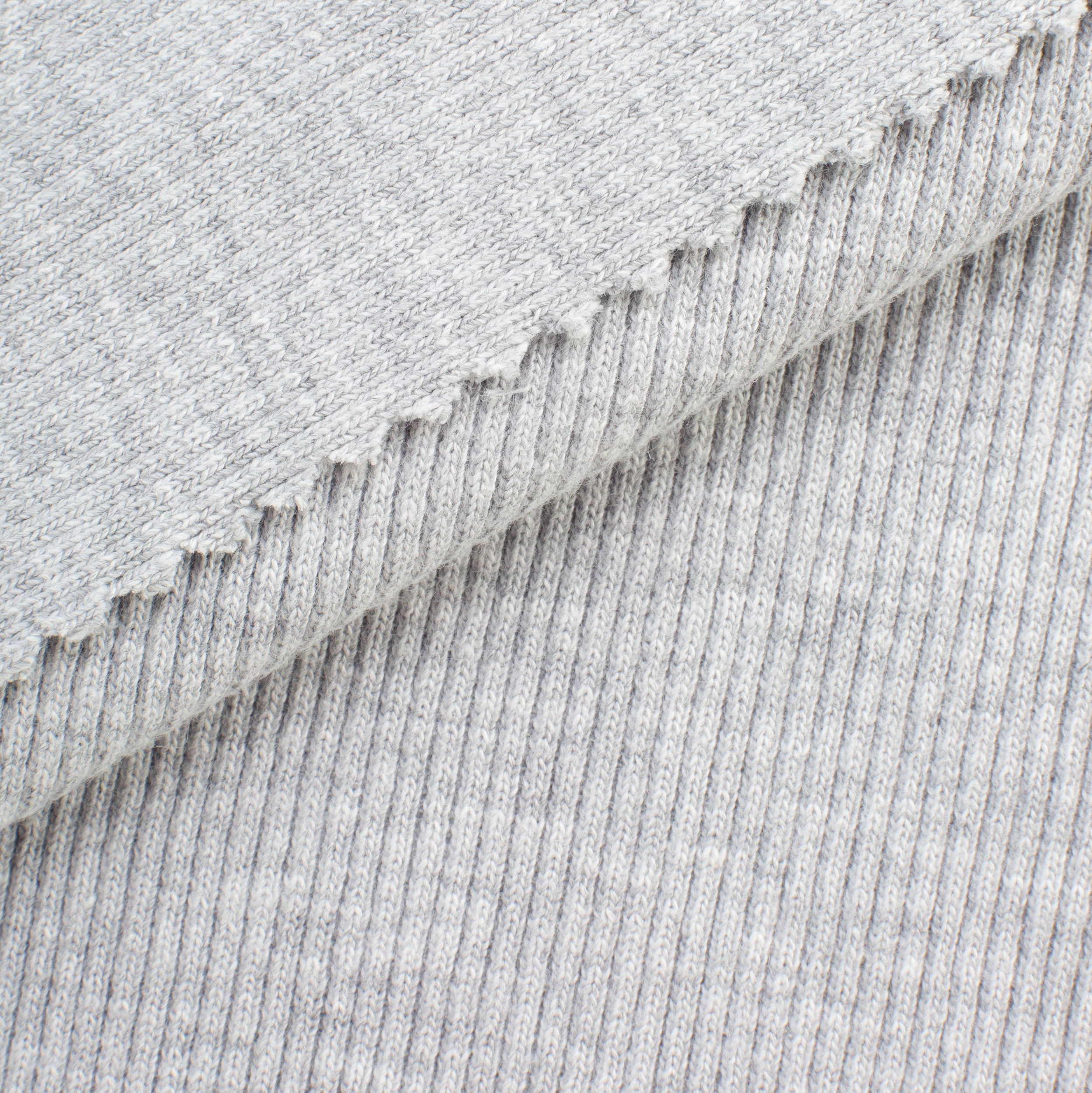 TTBLERIB-2-2-GREY-MELANGE fabric image 3